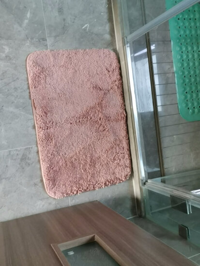 大江地垫卫生间地垫卫浴门口脚垫浴室吸水垫地毯浴室防滑垫 实拍图