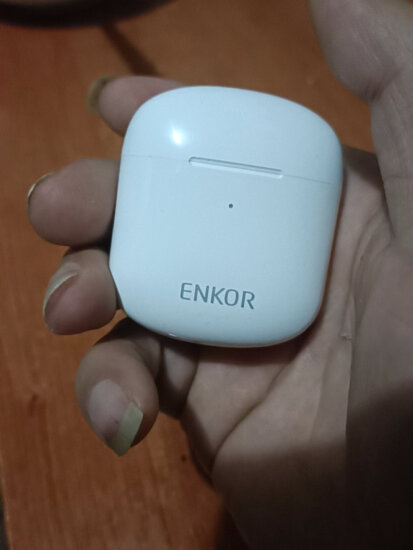 ENKOR恩科 无线蓝牙耳机运动半入耳式游戏耳机适用于苹果iphone华为小米OPPO/vivo荣耀手机 实拍图
