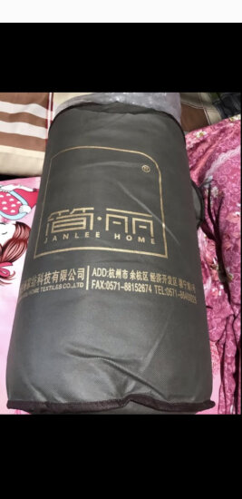 简丽（janlee）被子牛奶绒被单人床加厚保暖春季被芯棉被2米6斤200*230cm 实拍图