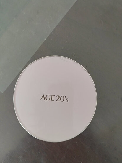 Aekyung Age 20's爱敬韩国进口三色粉金气垫BB霜13号白皙色SPF50+水润提亮14g/只*2 实拍图