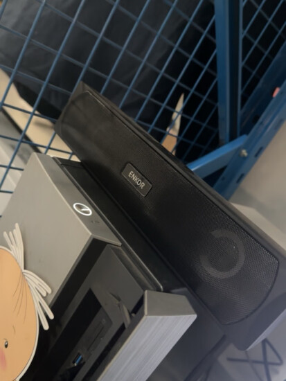 ENKOR恩科（ENKOR）ET20蓝牙电脑音响台式家用桌面多媒体音响笔记本重低音炮长条游戏音箱USB接口 实拍图