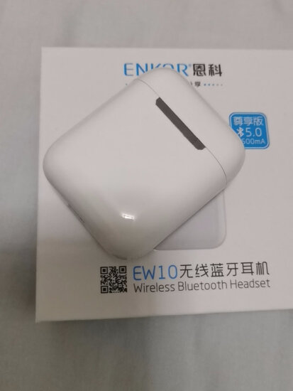 ENKOR恩科（ENKOR）EW10 无线蓝牙耳机适用于苹果iphone7/8/X/11/12/13mini 运动入耳华为小米手机耳机 实拍图