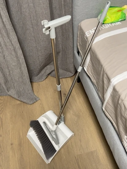 美丽雅扫把簸箕套装扫帚笤帚折叠收纳软毛轻巧家用扫地扫头发扫把一套