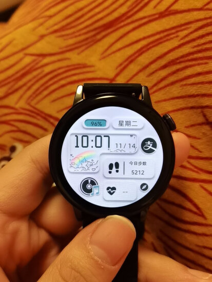 华为HUAWEI WATCH GT 3 黑色活力款 42mm表盘 血氧自动检测 微信手表版 智能心率监测 华为手表 运动智能手表 实拍图