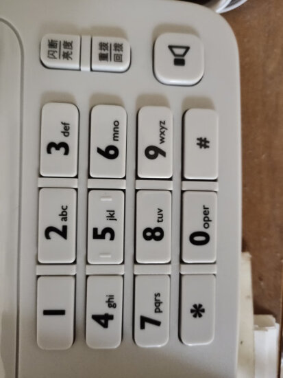 飞利浦(PHILIPS）电话机座机 固定电话 办公家用 来电显示 双接口 免电池 CORD118灰色 实拍图