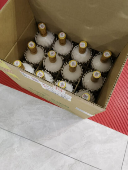 汾酒 出口白瓷 清香型白酒 53度 500ml*12瓶 整箱装 实拍图