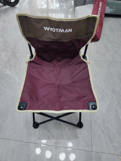 沃特曼(Whotman)户外折叠椅凳便携式桌椅搭配钓鱼写生椅子马扎WY2147 实拍图