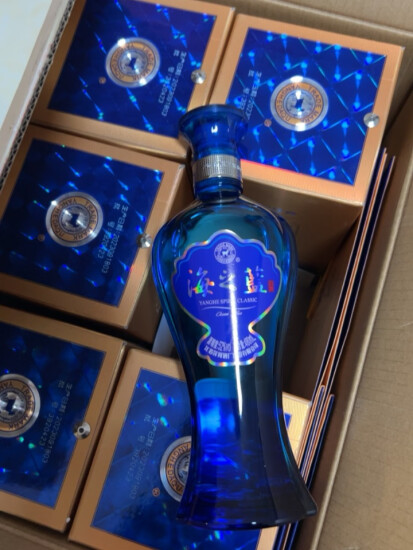洋河 蓝色经典 海之蓝  52度 480ml*6瓶 整箱装 绵柔浓香型白酒 送礼 实拍图