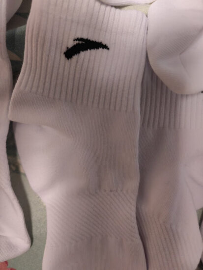 安踏|袜子|【4双装】冬季保暖运动袜子男女跑步篮球袜长袜 实拍图