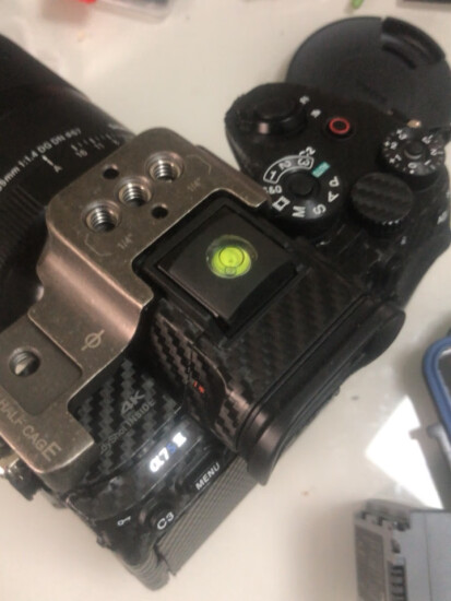 JJC 适用索尼a7s3贴膜SONY微单相机保护贴纸 机身皮贴配件（碳纤维） 实拍图