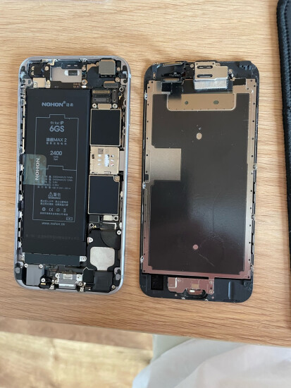 诺希 苹果6S电池 苹果手机内置电池更换大容量 旗舰版2400mAh 适用于iPhone6S 到店安装 实拍图