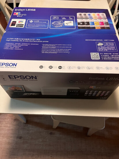 爱普生（EPSON）L8168 A4墨仓式6色高端照片一体机 实拍图