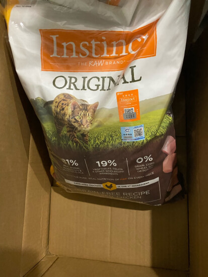 instinct天然百利进口经典无谷鸡肉全猫粮【含肉量81%】11磅/5kg 实拍图