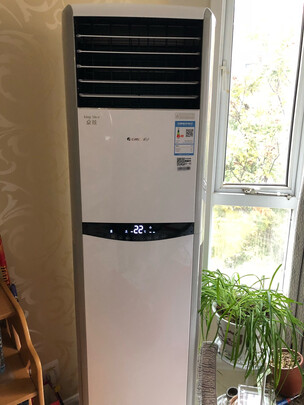 格力(gree)2匹京炫大风量定频快速冷暖立式方柜客厅/家用空调柜机kfr