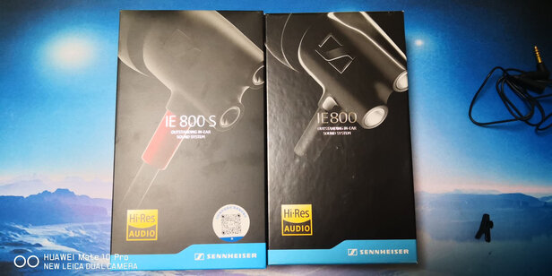 森海塞尔（Sennheiser）IE800S 旗舰高保真HiFi耳机 音乐耳机 有线入耳式耳机 黑色