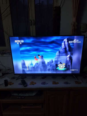 TCL 43V6F 43英寸液晶平板电视 全高清全面屏 智能网络 8GB大内存 教育电视机