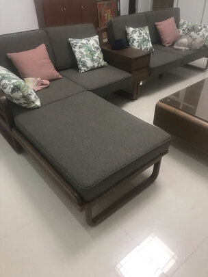 【广东门店有售】慕尼思丹 沙发 白蜡木实木沙发 小户型布艺沙发 北欧新中式客厅家具 冬夏两用沙发组合 A套餐客餐厅家具12件套【已享直降活动】 【标准版-透气布艺款+进口白蜡木】