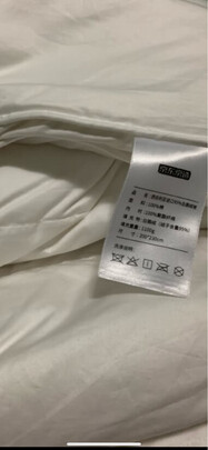 京东京造95西伯利亚进口鹅绒被 1.8m 1300g极度喜欢感受反馈