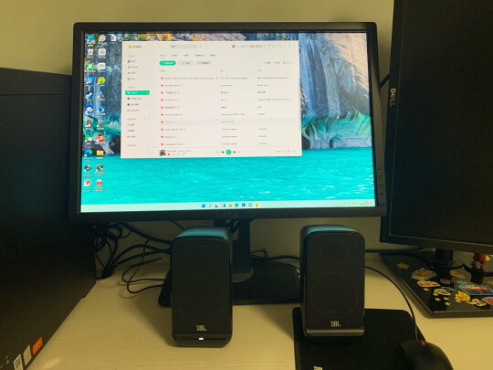 %title插图%num JBL CM220 高保真有源监听2.0音箱 HIFI音质 蓝牙音箱 低音炮 多媒体电脑电视音响 室内桌面音箱