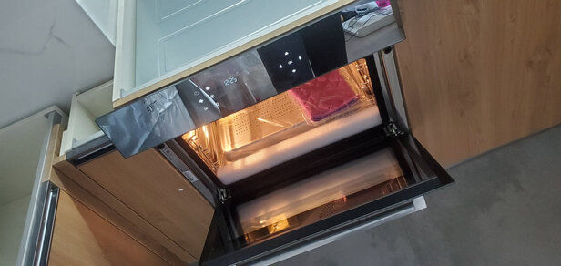 惠而浦（Whirlpool）丰味系列 嵌入式微蒸烤一体机 微波炉蒸箱烤箱三合一 内置44道菜谱 自动烹调 WML7001BC