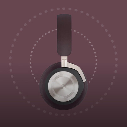 %title插图%num B&O beoplay HX 头戴式蓝牙无线耳机 自适应主动降噪音乐耳机/耳麦 褐红色 限量色 张艺兴代言