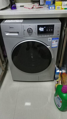 美的 Midea 京品家电 滚筒洗衣机全自动 12公斤超大容量 BLDC变频电机 喷淋洗涤 MG120VJ31DS3 以旧换新