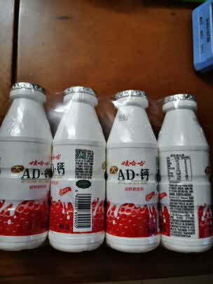 三,娃哈哈ad钙奶网友对比评测