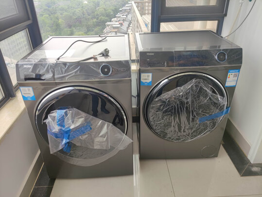 洗烘套装|海尔XQG 100-BD14176LU1+HBNS 100-FQ 176U1洗烘套装好吗？图文评测曝光