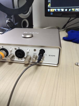 iCON 艾肯Uports 4外置声卡全套装直播专业录音喊麦主播手机设备莱维特电容麦克风 单品
