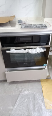 西门子（SIEMENS）蒸烤箱一体机嵌入式原装进口彩屏蒸汽烤箱蒸箱烤箱二合一 47升大容量搪瓷内腔CS636GBS1W