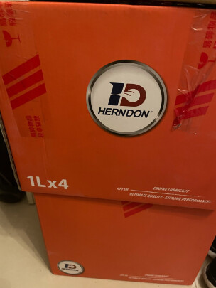 %title插图%num 亨顿(Herndon )中国香港进口双酯全合成机油0w20 0w-20全合成酯类机油SN级 1L*4