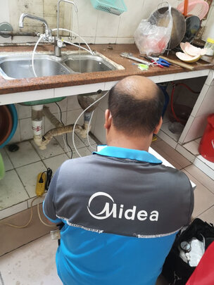 %title插图%num 美的( Midea)初见白泽600G升级版 智能家电 家用除菌厨下式净水机长效RO反渗透净水器 MRO1782D-600G