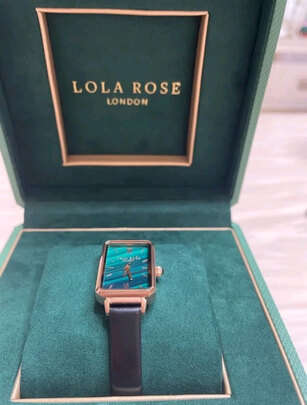 %title插图%num Lola Rose【江疏影同款】经典小绿表手表女英国时尚石英女士手表圣诞礼物