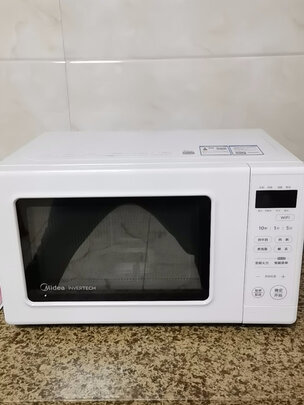 %title插图%num 美的(Midea)变频微波炉 家用转盘微波炉 20L 一级能效一键菜单 电子杀菌 童锁 省电模式 PM2002
