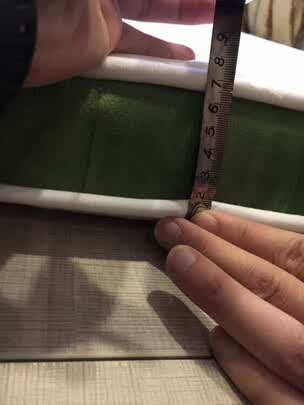 本人喜欢睡硬床,订的五厘米的厚度,刚刚好!