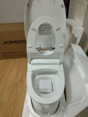 %title插图%num 九牧 JOMOO 智能马桶 全自动一体式恒温加热自动翻盖抗菌除臭虹吸式卫浴智能坐便器 升级款ZS700X 400坑距