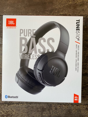 JBL TUNE 510BT头戴式蓝牙无线音乐耳机 运动耳机+游戏耳机 暗夜黑升级款