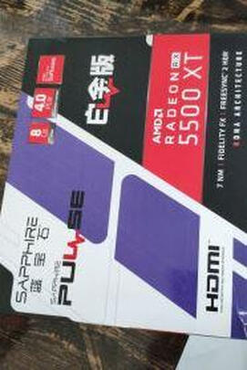 震撼!AMD蓝宝石(Sapphire)  RX 5500 XT 8G 白金版怎么样?用了大半年感受诉说