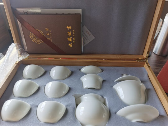功夫茶具|金镶玉陈文德玉瓷茶具套装功夫茶具好吗？图文评测曝光