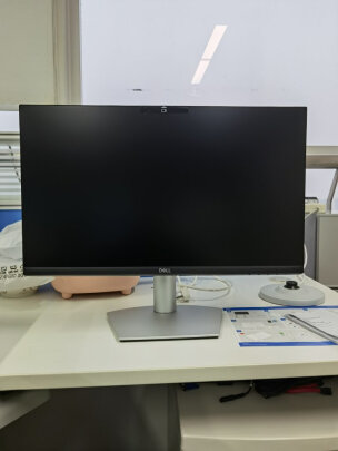%title插图%num 戴尔(DELL)23.8英寸 IPS Type-C 65W反向充电 防蓝光屏 内置音箱 摄像头 视频会议 电脑显示器 S2422HZ