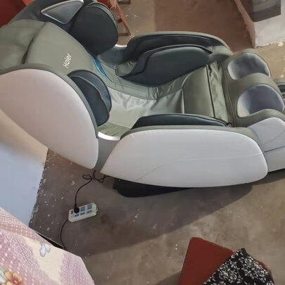 海尔（Haier）按摩椅H3-102家用全身豪华零重力全自动多功能电动按摩沙发椅子3D智能语音太空舱 灰色H
