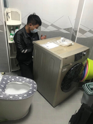 %title插图%num 海尔(Haier) 滚筒洗衣机全自动除菌洗烘一体 直驱变频摇篮柔洗 10公斤 EG10014HB709G