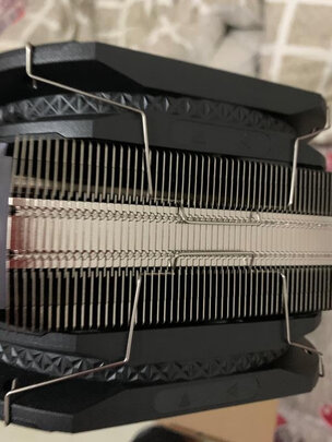 %title插图%num 九州风神(DEEPCOOL) AS500 Plus CPU风冷散热器(5热管/ARGB幻彩顶盖/超频性能/镀镍鳍片组/双TF140S风扇)