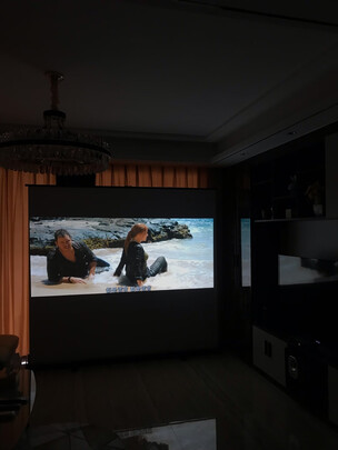 投影幕布|艾瑞尔无边地拉幕布投影幕布如何,值得入手的原因分享！