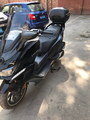 图文解答评测宗申赛科龙2020款rt3大踏板摩托车怎么样真后悔没有早