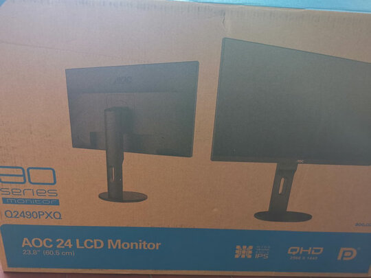 AOCQ2490PXQ极度喜欢感受反馈