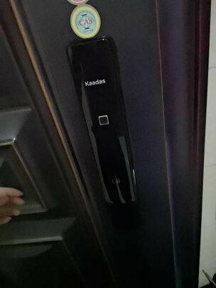 %title插图%num 凯迪仕(KAADAS) S110智能锁指纹锁家用防盗门锁 密码锁WIFI智能门锁 APP远程密码解锁 红古铜