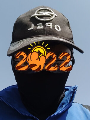 骑行防晒头套