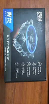 超频三（PCCOOLER）降龙 CPU散热器 （多平台/AM4/2066/4热管/12CM智能光圈风扇/CPU风扇/台式机电脑散热）