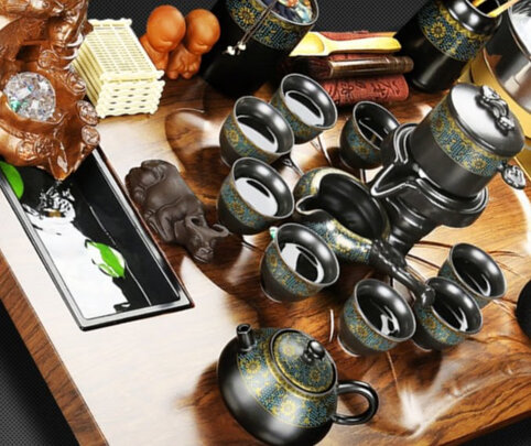 功夫茶具|百鸿进口花梨木茶盘，精选整块62*30cm功夫茶具独家揭秘评测真相,不看后悔!